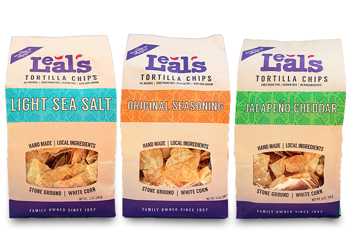 Leal's Tortilla Chip varieties image